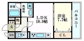 TERRAIN-S  ｜ 兵庫県姫路市高尾町（賃貸マンション1LDK・4階・45.00㎡） その2