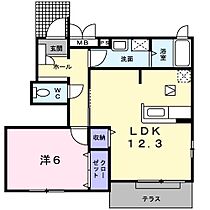 兵庫県加古川市加古川町大野（賃貸アパート1LDK・1階・47.05㎡） その2