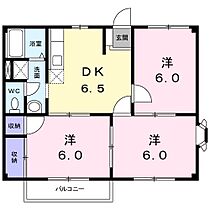 兵庫県姫路市田寺２丁目（賃貸アパート3DK・2階・52.17㎡） その2