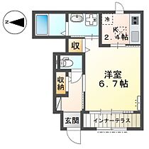 兵庫県姫路市勝原区宮田（賃貸アパート1K・1階・30.64㎡） その2