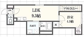 アンドキートス  ｜ 兵庫県加古川市平岡町新在家３丁目（賃貸アパート1LDK・1階・31.13㎡） その2