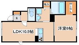 オーシャンコート姫路B棟  ｜ 兵庫県姫路市四郷町山脇（賃貸アパート1LDK・1階・41.69㎡） その2