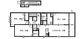 シャーメゾン・ウェル  ｜ 兵庫県姫路市亀山２丁目（賃貸アパート3LDK・2階・73.50㎡） その2