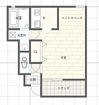 バーンタイ 101 ｜ 兵庫県姫路市網干区田井（賃貸アパート1K・1階・25.26㎡） その2