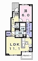 兵庫県加古川市東神吉町西井ノ口（賃貸アパート1LDK・1階・50.40㎡） その2