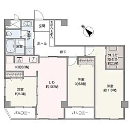 間取図画像 3LDK
