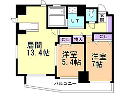アルカディア平岸パークフロント 2階