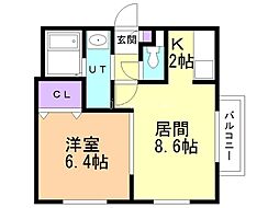 ＮＦＰガーデン月寒西 3階