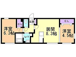 ＳＵＳ平岸 4階/403