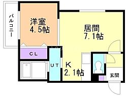 アヴェンタ平岸 4階