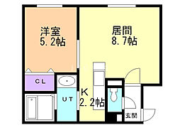 グランディール澄川 4階/402