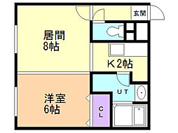 ステージノア 1LDKの間取図画像