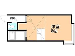 TS札幌 ワンルームの間取図画像