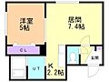 ヴレネージュ平岸WEST1階5.4万円