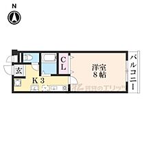 ヒューマンヒルズIII 110 ｜ 京都府南丹市園部町小山西町柿ノ木谷（賃貸アパート1K・1階・25.42㎡） その2