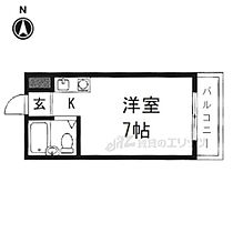 京都府京都市西京区嵐山朝月町（賃貸マンション1K・3階・12.96㎡） その2