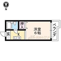 京都府京都市右京区鳴滝音戸山町（賃貸マンション1R・2階・15.98㎡） その2