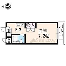 京都府京都市西京区山田出口町（賃貸マンション1R・1階・18.52㎡） その2