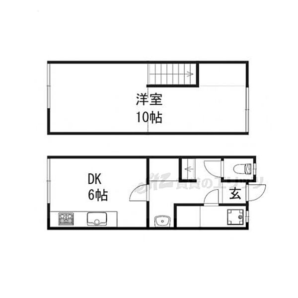 山田葉室町13-182 ｜京都府京都市西京区山田葉室町(賃貸一戸建1DK・1階・39.44㎡)の写真 その2