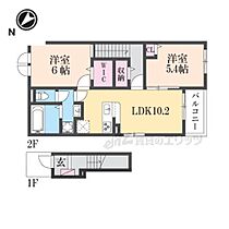 SOLEILEI 202 ｜ 兵庫県丹波篠山市風深（賃貸アパート2LDK・2階・56.12㎡） その2