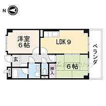 滋賀県近江八幡市安土町小中（賃貸マンション2LDK・1階・47.97㎡） その2