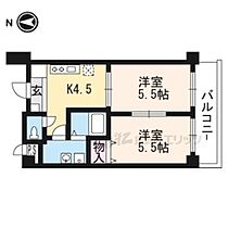 滋賀県大津市中庄1丁目（賃貸マンション2K・2階・40.41㎡） その2