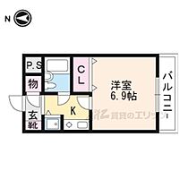 滋賀県大津市苗鹿2丁目（賃貸マンション1K・2階・22.68㎡） その2