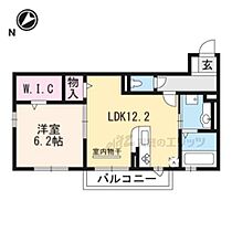 滋賀県大津市大江1丁目（賃貸アパート1LDK・3階・47.26㎡） その2