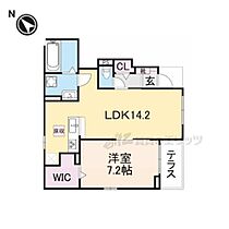 滋賀県彦根市平田町（賃貸アパート1LDK・1階・50.27㎡） その2