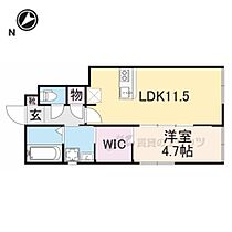 リミットメイク 102 ｜ 滋賀県彦根市河原（賃貸アパート1LDK・1階・40.90㎡） その2