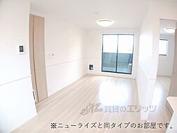 近江鉄道近江本線 水口駅 徒歩26分の賃貸アパート 2階2LDKのリビング/ダイニング