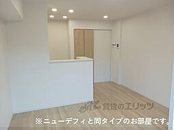 近江鉄道近江本線 水口城南駅 徒歩21分の賃貸アパート 2階1LDKのリビング/ダイニング