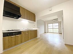 東急田園都市線 梶が谷駅 徒歩9分の賃貸マンション 3階2LDKのリビング/ダイニング