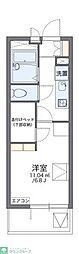 レオパレスForyou 1Kの間取図画像