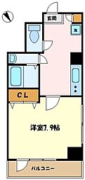 アース向ヶ丘 1Kの間取図画像