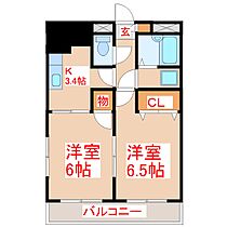 サンライズ福永  ｜ 鹿児島県鹿児島市西田1丁目17-1（賃貸マンション2K・4階・35.60㎡） その2