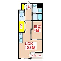 セゾン武  ｜ 鹿児島県鹿児島市武3丁目10-2（賃貸マンション1LDK・2階・36.88㎡） その2