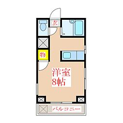 間取図画像 ワンルーム