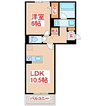 Ｄ－ＲＯＯＭ上之園  ｜ 鹿児島県鹿児島市上之園町9-5（賃貸アパート1LDK・1階・42.63㎡） その2