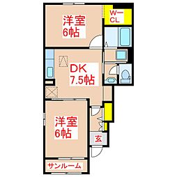 🉐敷金礼金0円！🉐ラフレシールメゾンＫ　II
