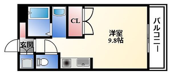 メゾンドプルミエール ｜愛知県名古屋市中区栄1丁目(賃貸マンション1K・7階・30.15㎡)の写真 その2