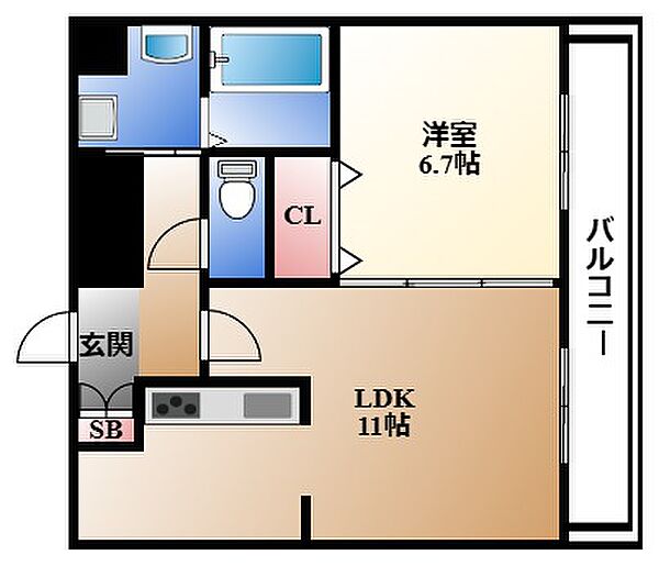 プレサンスＮＡＧＯＹＡ桜通ビッグビート ｜愛知県名古屋市千種区今池4丁目(賃貸マンション1LDK・12階・42.24㎡)の写真 その2