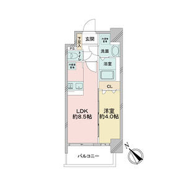 アステリ鶴舞エーナ ｜愛知県名古屋市中区千代田5丁目(賃貸マンション1LDK・6階・31.01㎡)の写真 その2