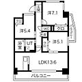 プログレッソ花の木6階13.0万円