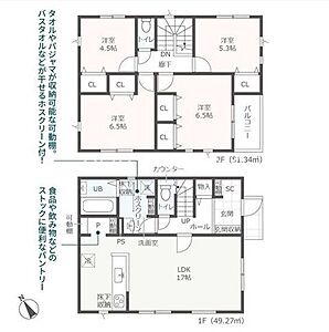 間取り：間取図