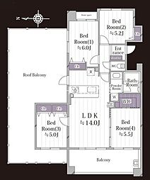 間取図画像 4LDK
