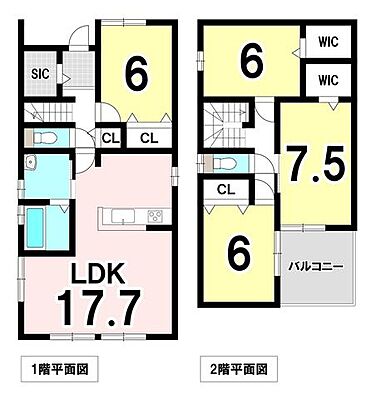 間取り 羽島郡岐南町八剣北5丁目 中古戸建