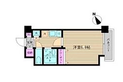 JR総武線 大久保駅 徒歩2分の賃貸マンション 4階1Kの間取り