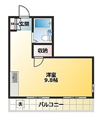 間取図画像 ワンルーム