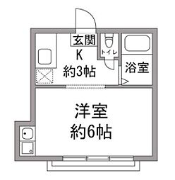 間取図画像 ワンルーム
